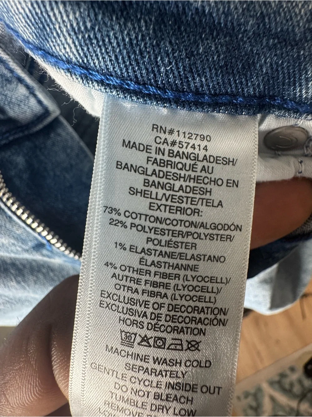 True Religion Light Blue SNP flap Relaxed straight Jeans Sz 34